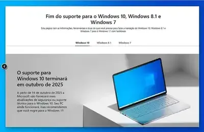 Fim do suporte" do Windows 10 se aproxima: o que as empresas precisam fazer agor